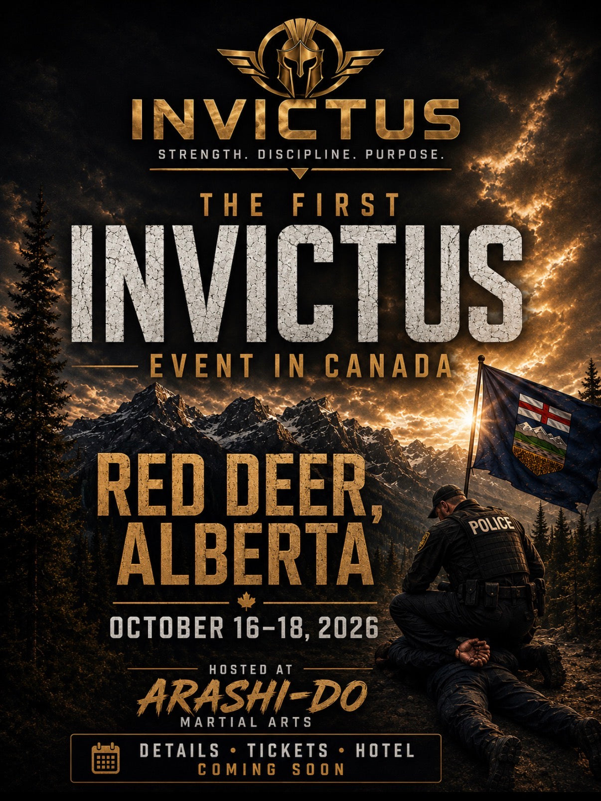 INVICTUS SEMINAR: RED DEER ALBERTA CANADA