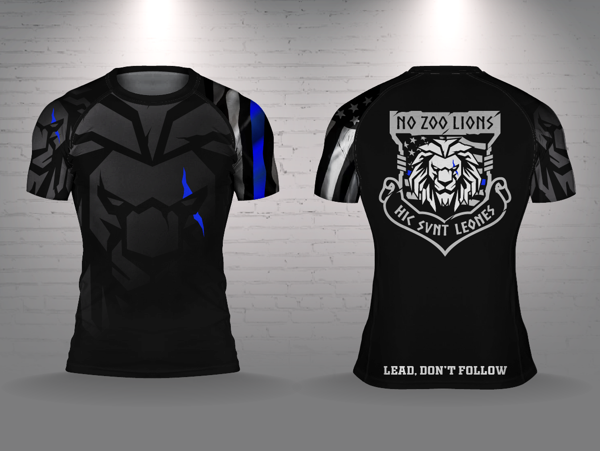 No Zoo Lions Rash Guard